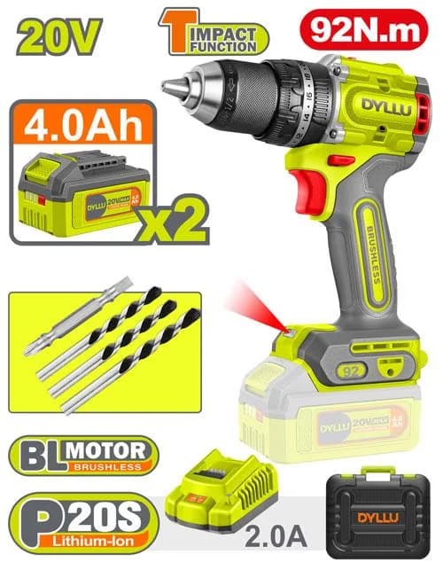 Brushless Cordless Impact Drill