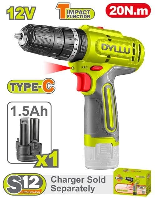 Cordless impact drill