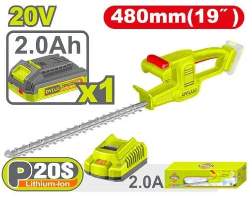 Cordless hedge trimmer