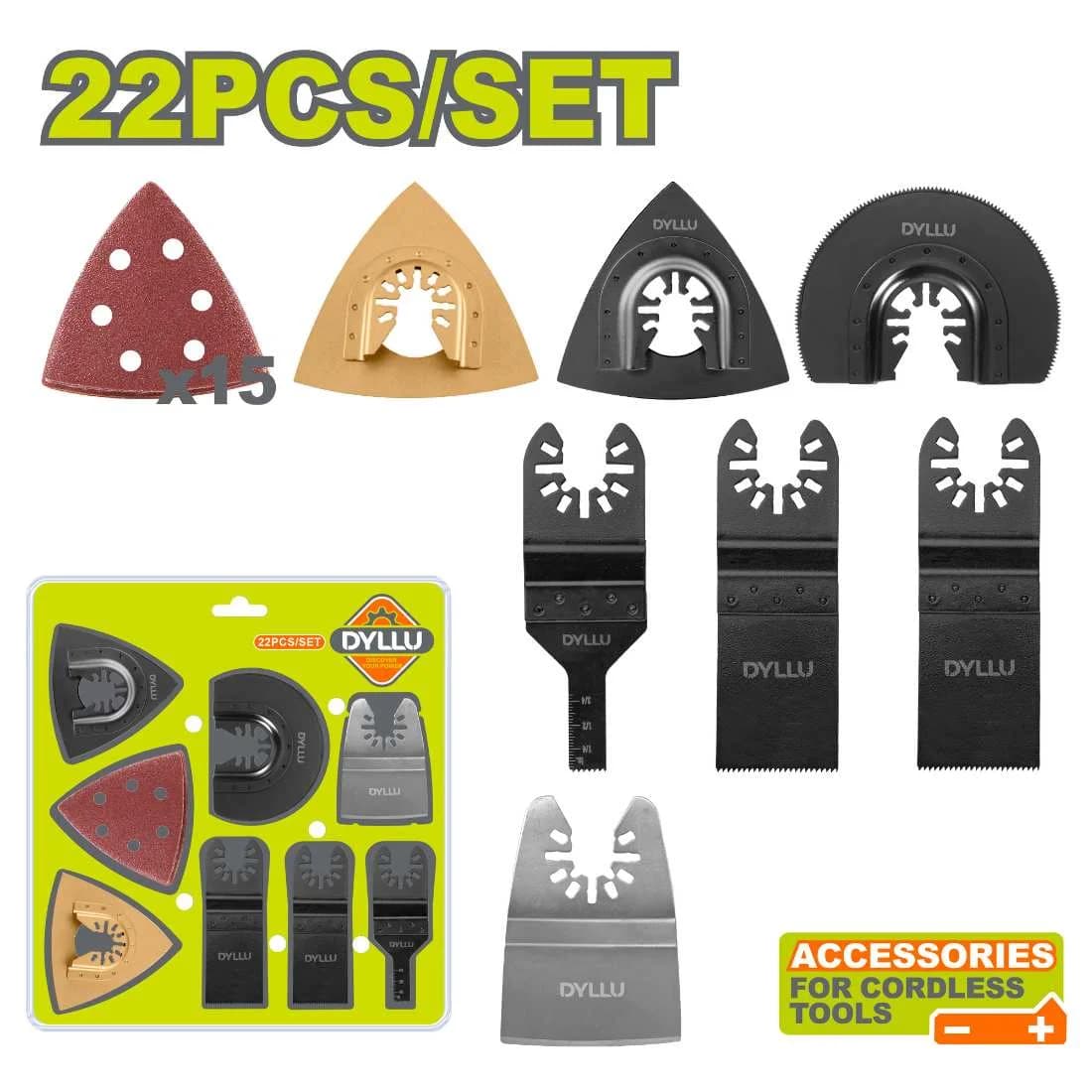Multi tool blade set