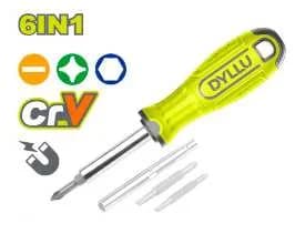 6 In 1 screwdriver set