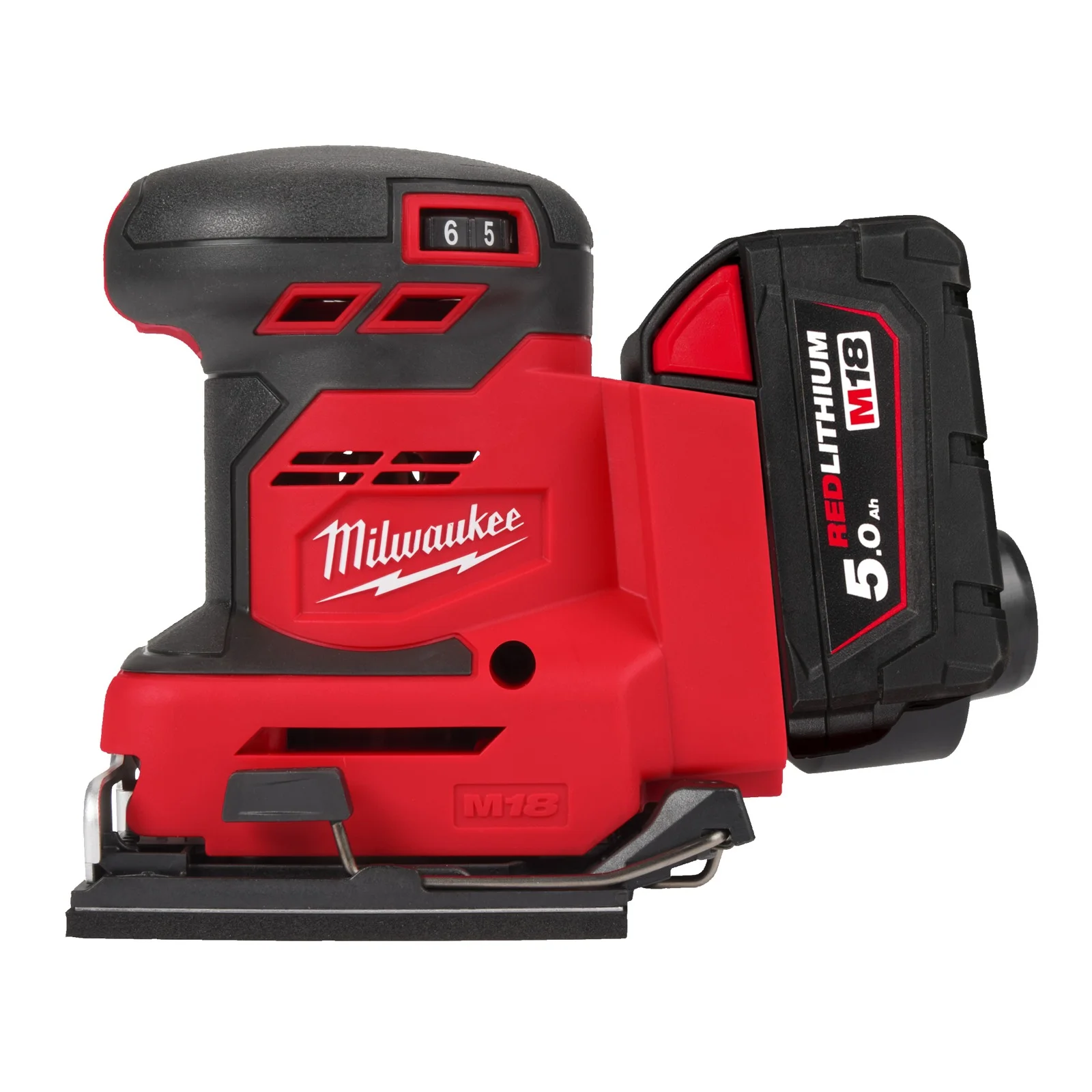 M18BQSS-502B QUARTER SHEET SANDER IN2
